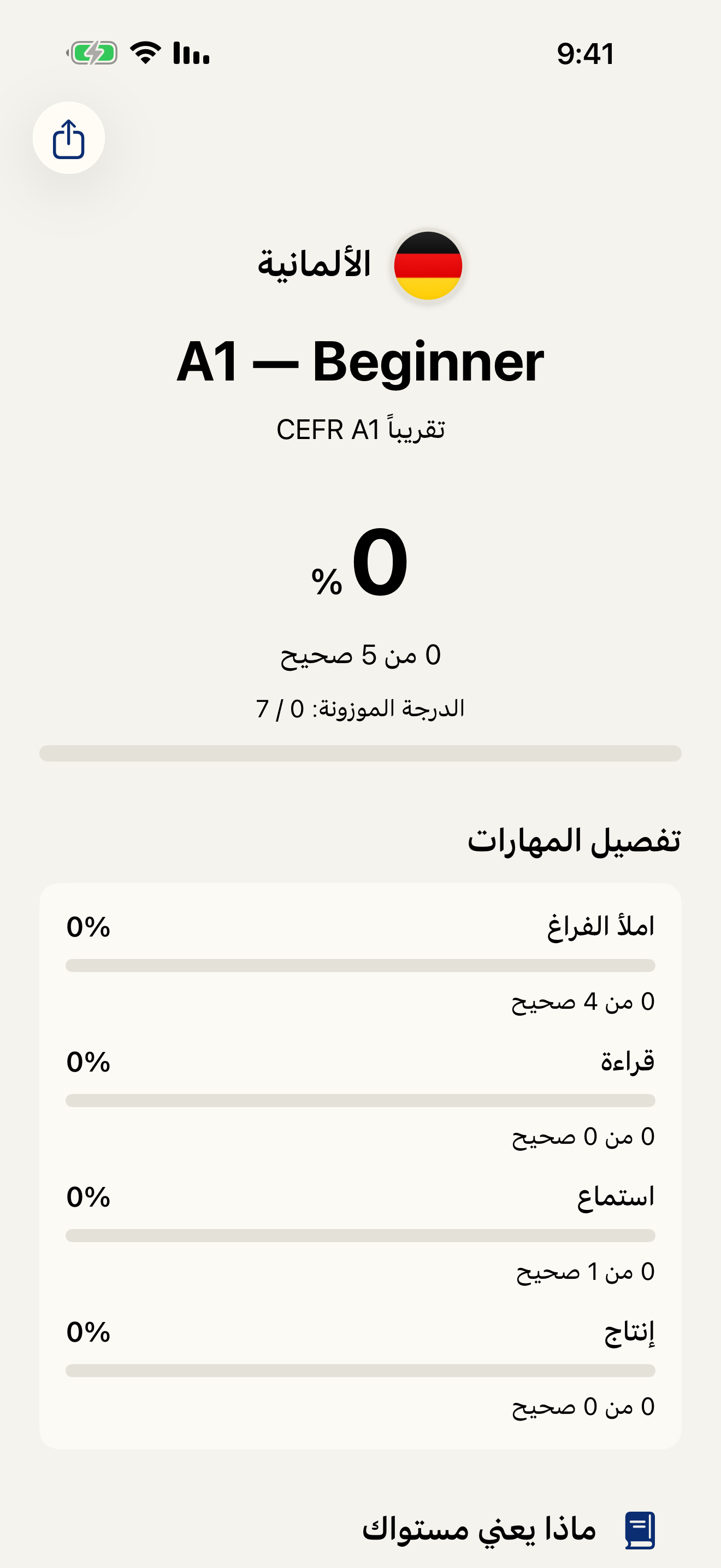 احصل على النتائج