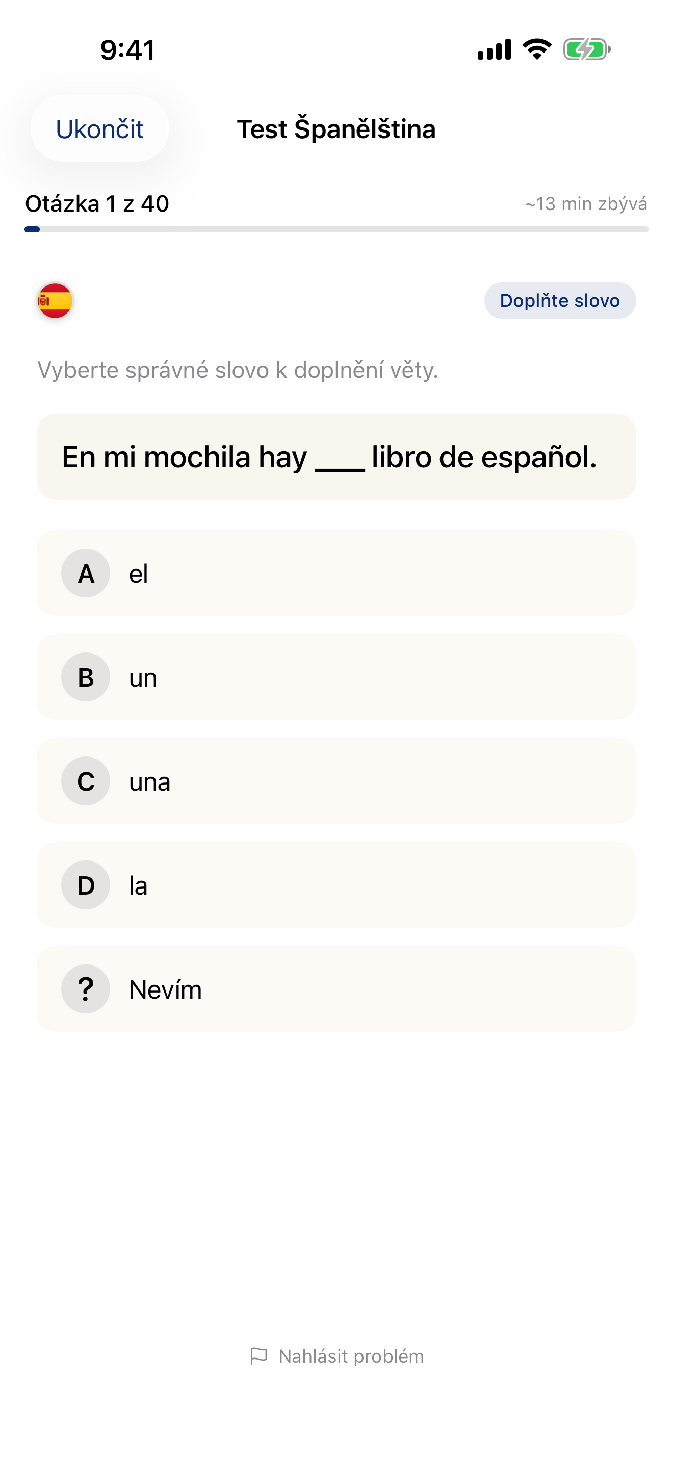 Odpovězte na otázky