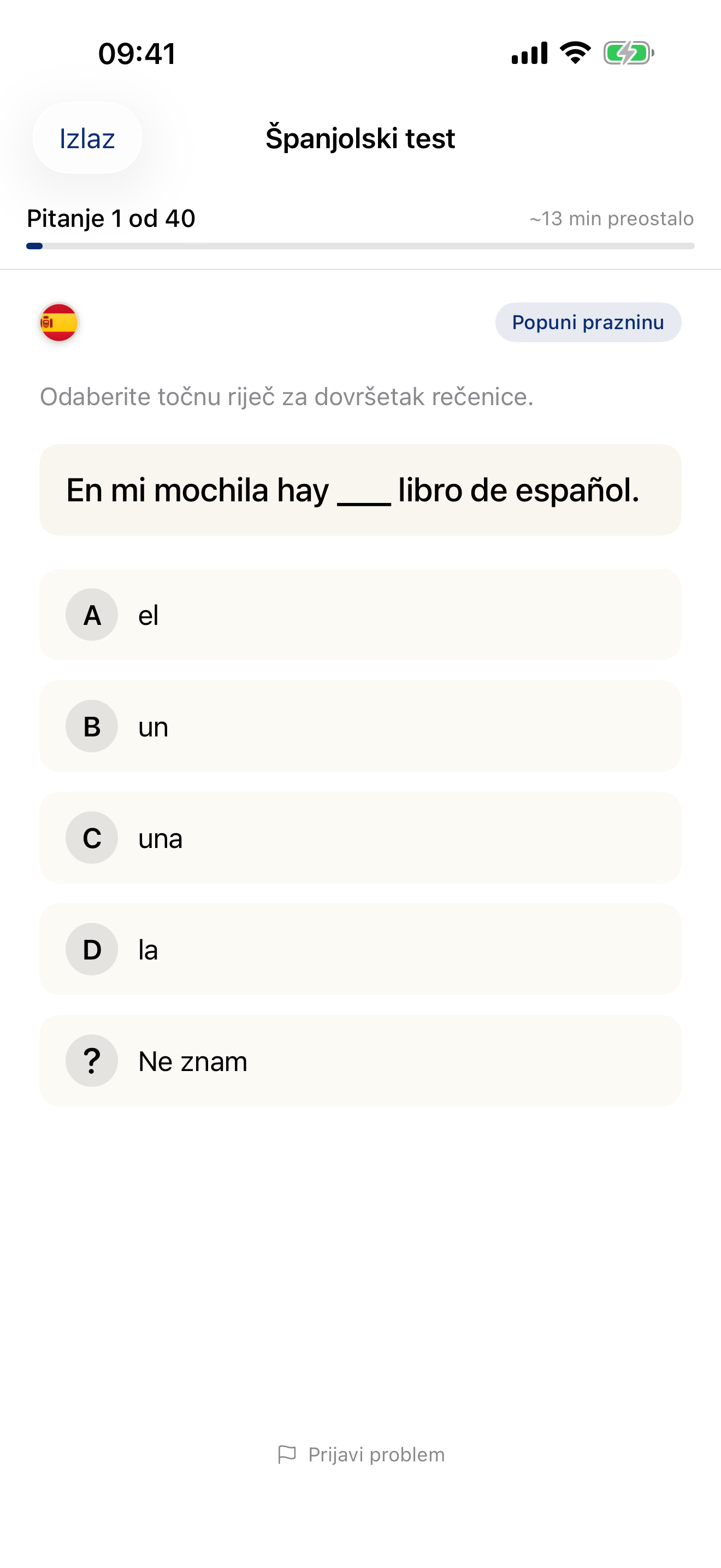 Odgovorite na pitanja